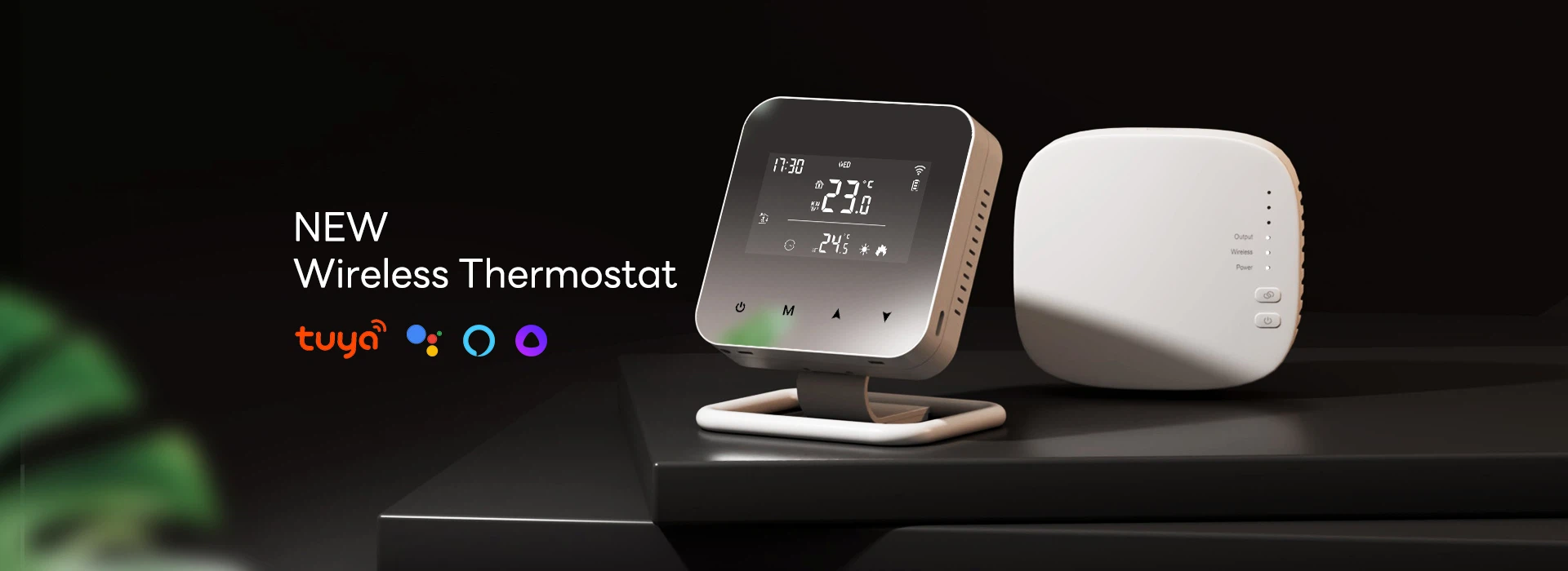 new wireless gas boiler heating thermostat